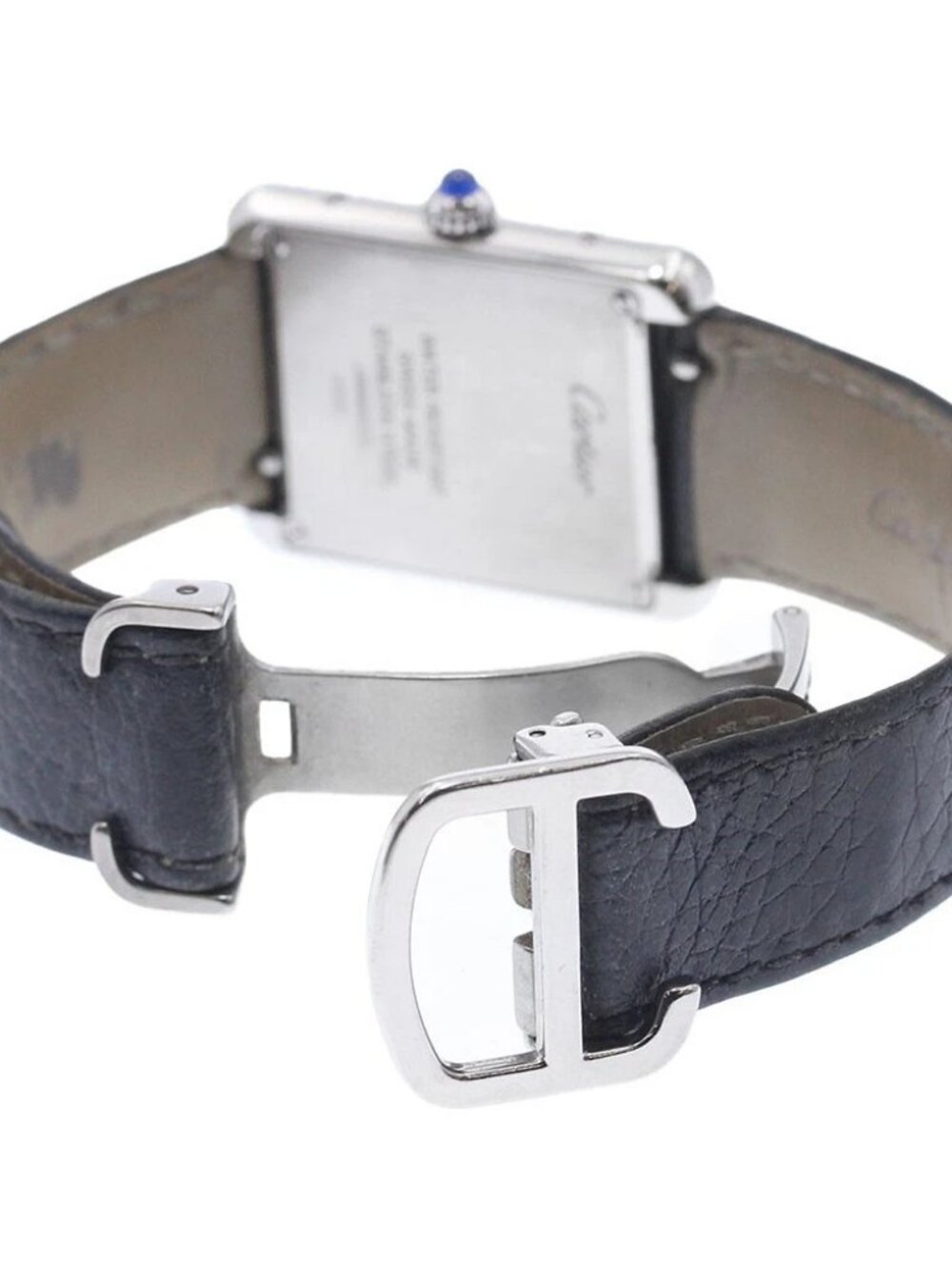 CARTIER Tank solo SM WSTA0030 Silver Dial Quartz Ladies Watch_934107 - Picture 4 of 7